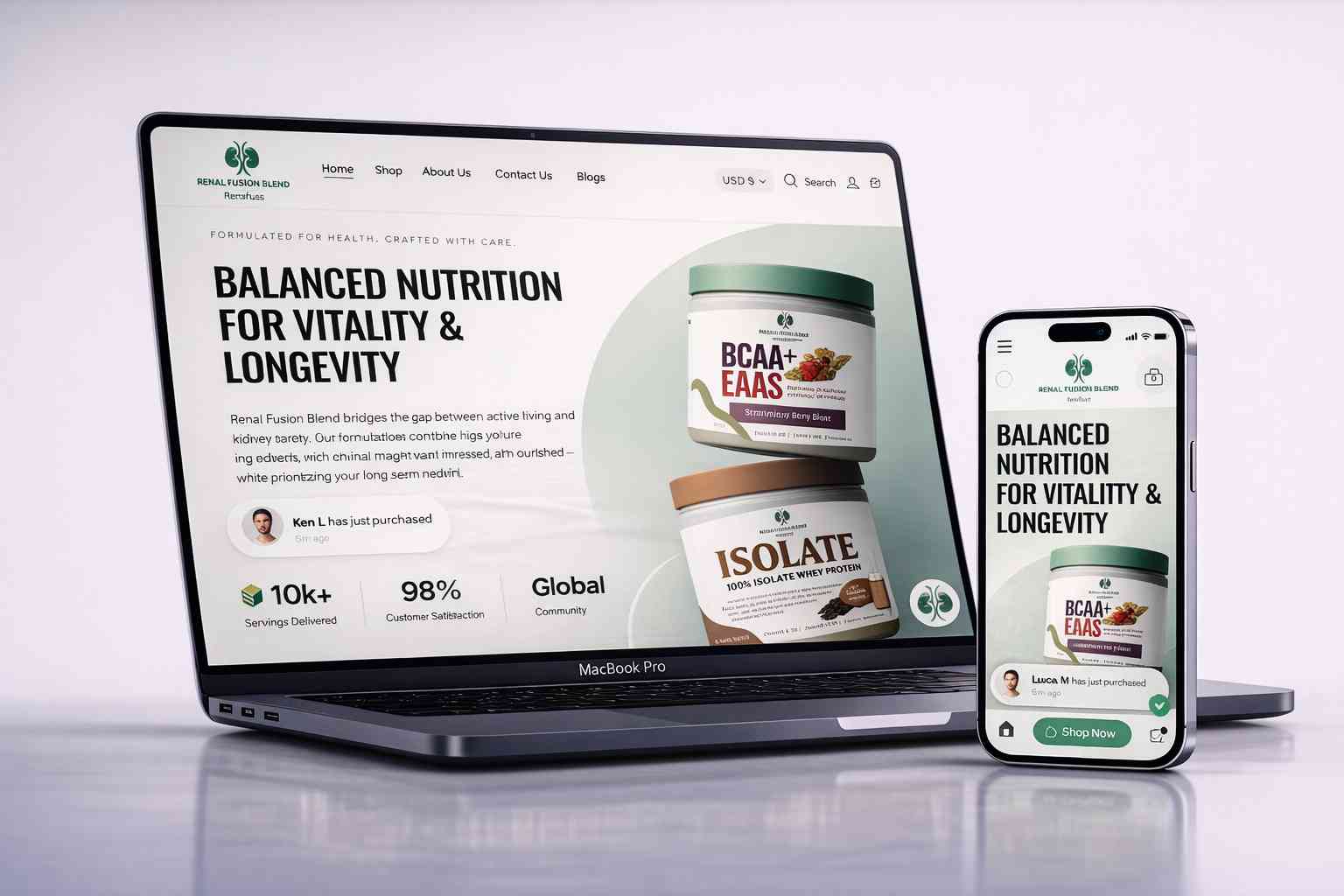 Renal Fusion Blend Showcase 1